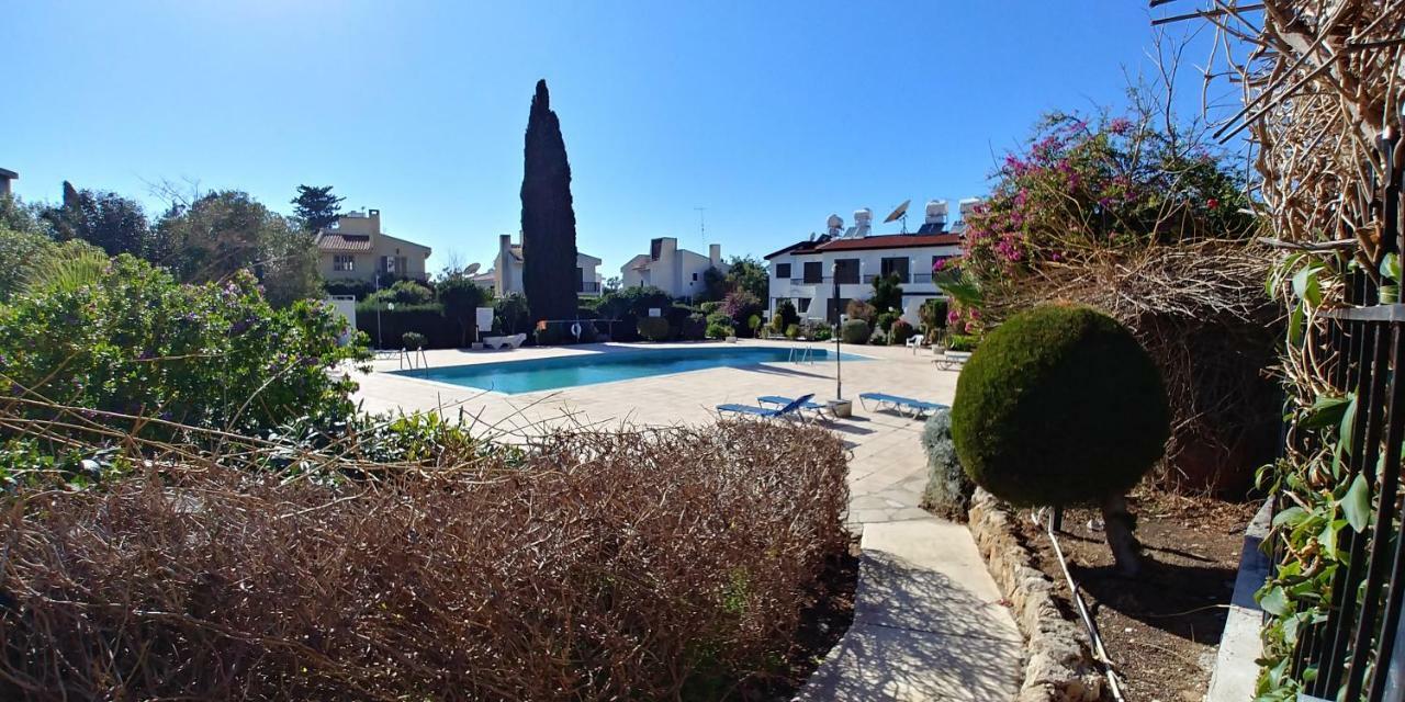 'Chez Antoine' Pool-View 5Min From Sea Apartment Paphos Luaran gambar